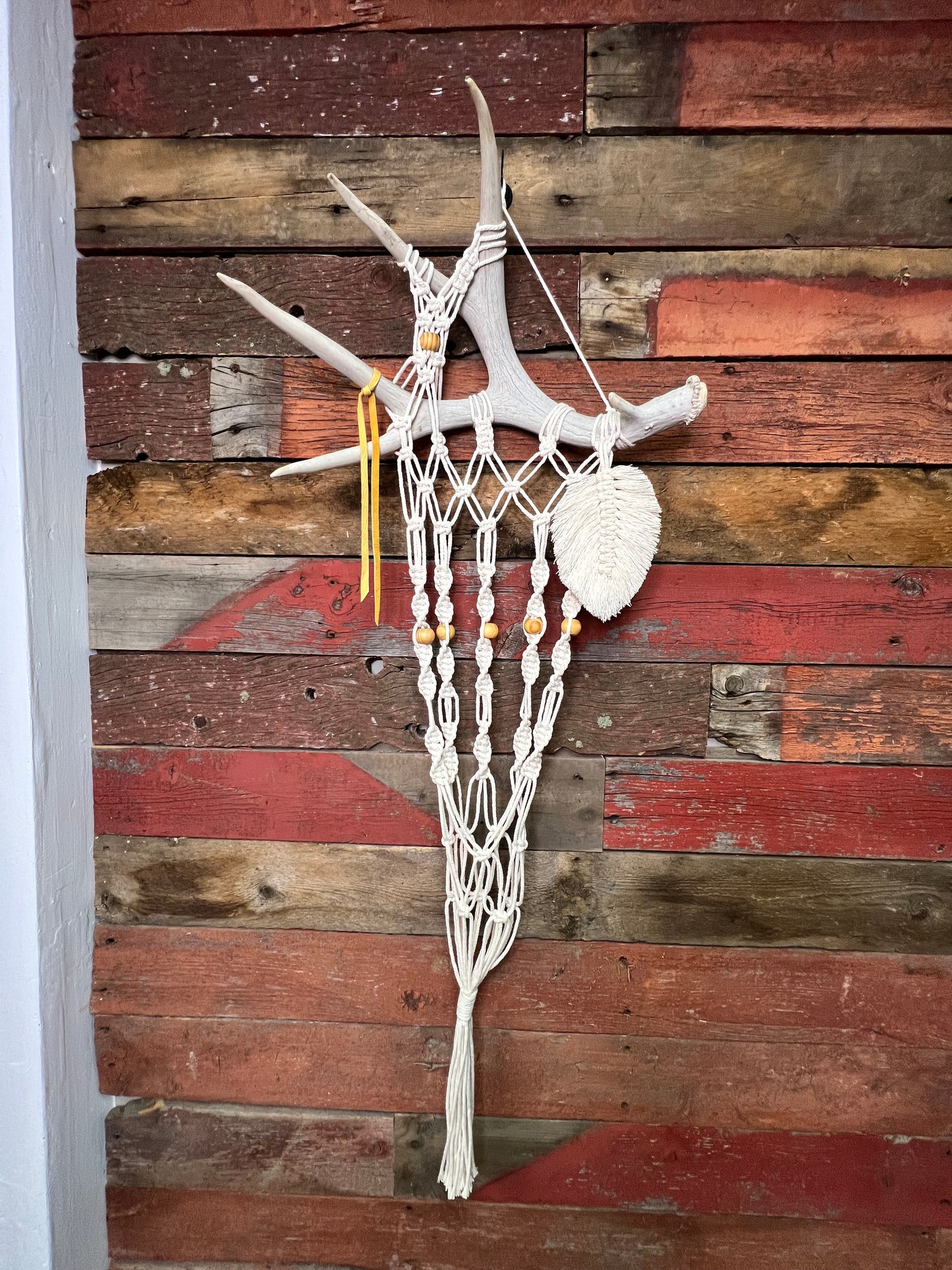 Deer Antler Macrame | Wild Rose Creations