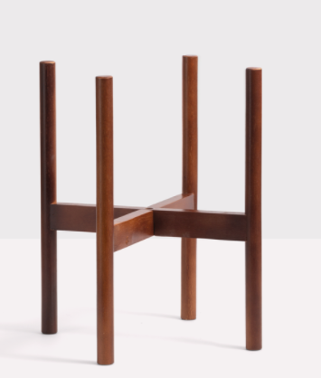 Wood Plant Stand 10"