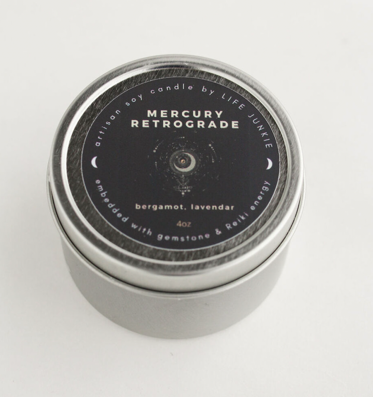 Mercury Retrograde | Moon Phase Candle