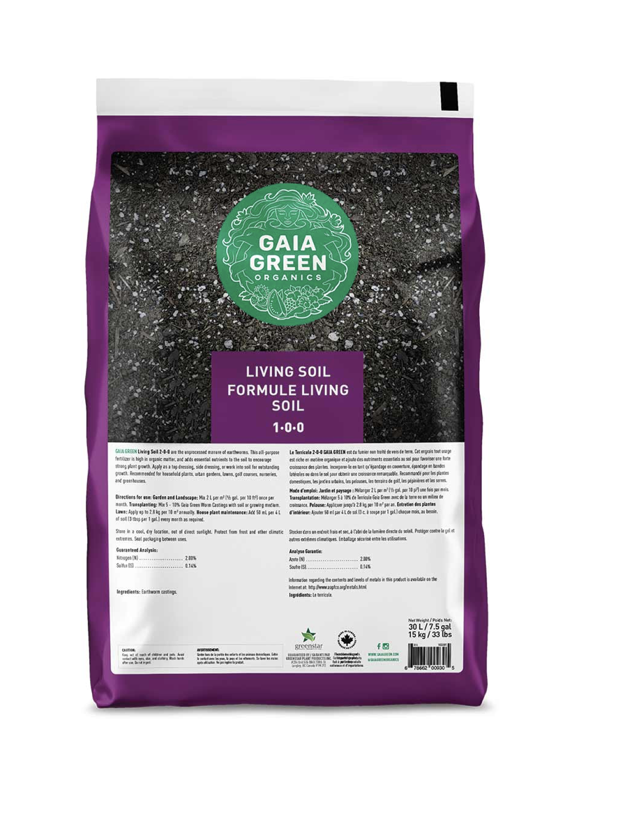 Living Soil 30L | Gaia Green