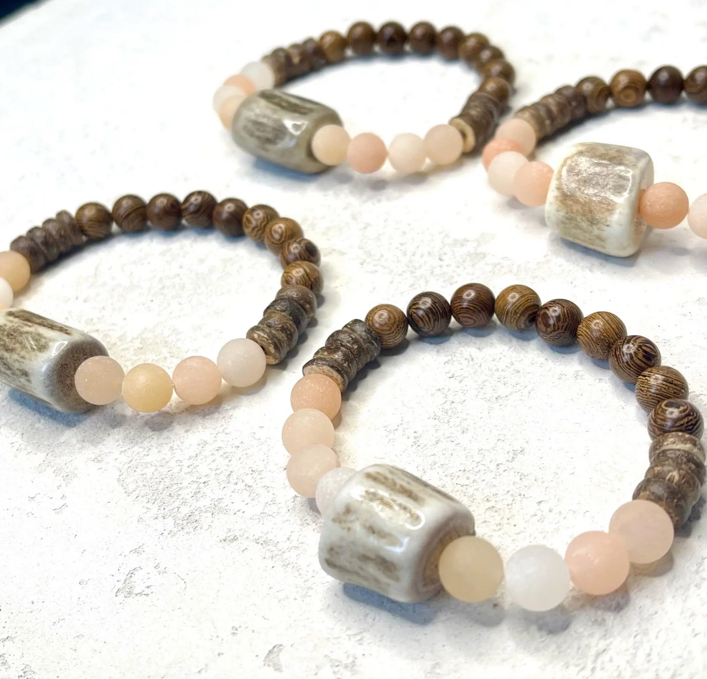 Bracelet | Deer Antler Gemstone