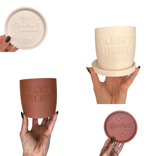 Rosebud | Plant Mom 3D Planter