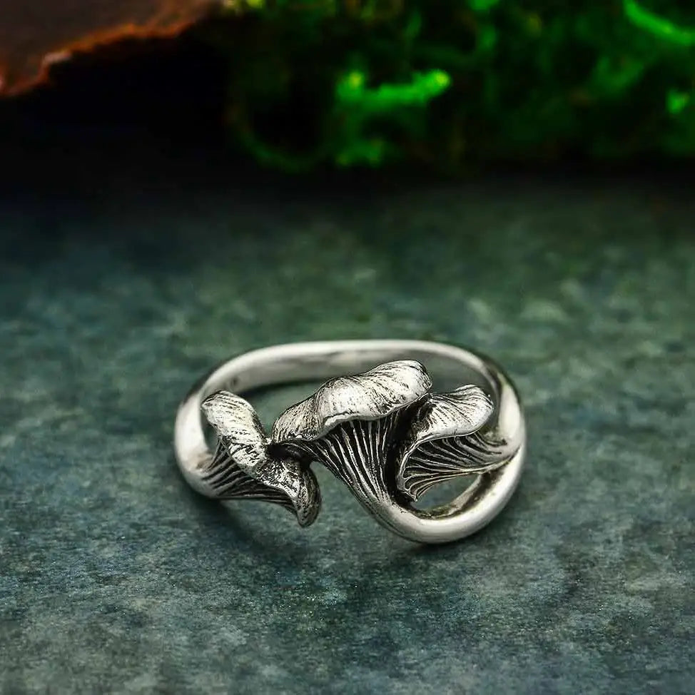 Nina Designs | Chanterelle Mushroom Ring
