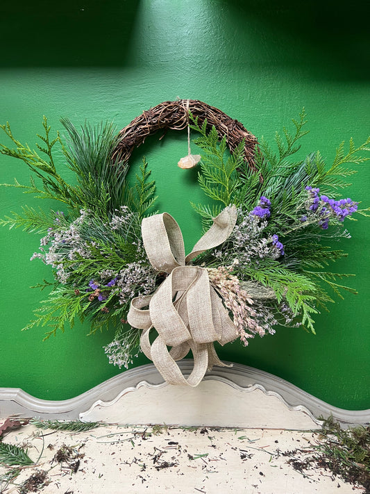 12” Grapevine wreath