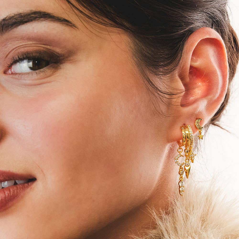 Mystic Moon Earring Stack