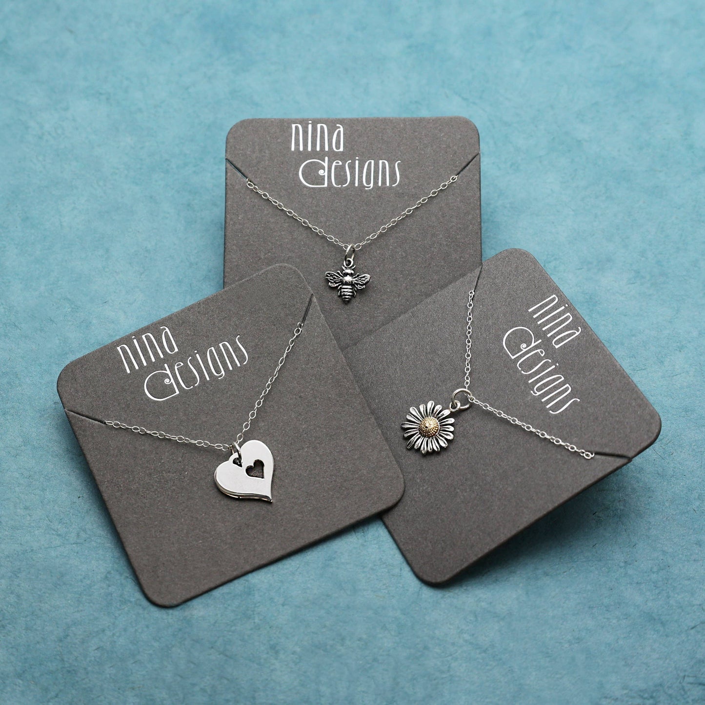 Nina Designs | Tiny Bee Necklace
