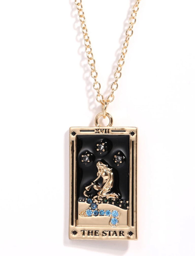 Tarot Card Necklace | The Star