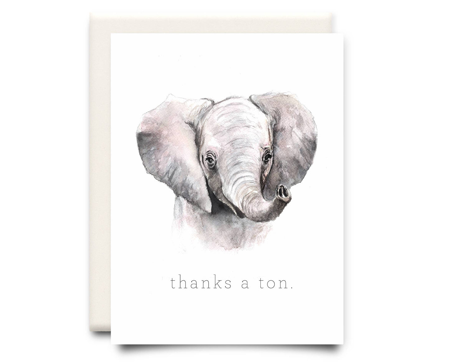 Thanks a Ton | Thank You Card