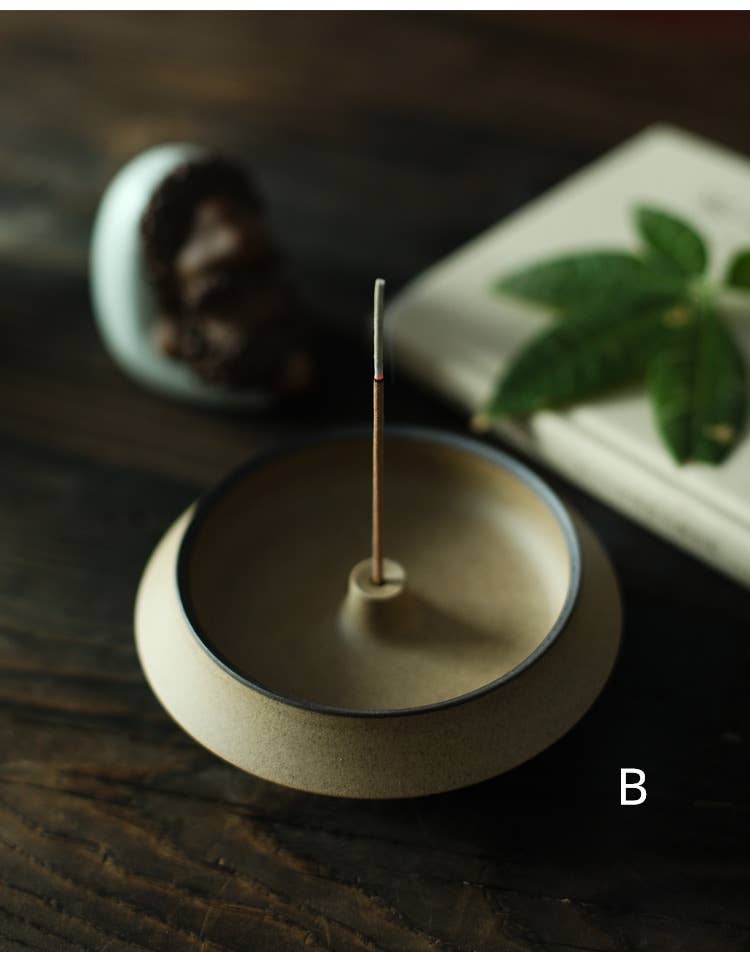 Ceramic Bowl Incense Holder