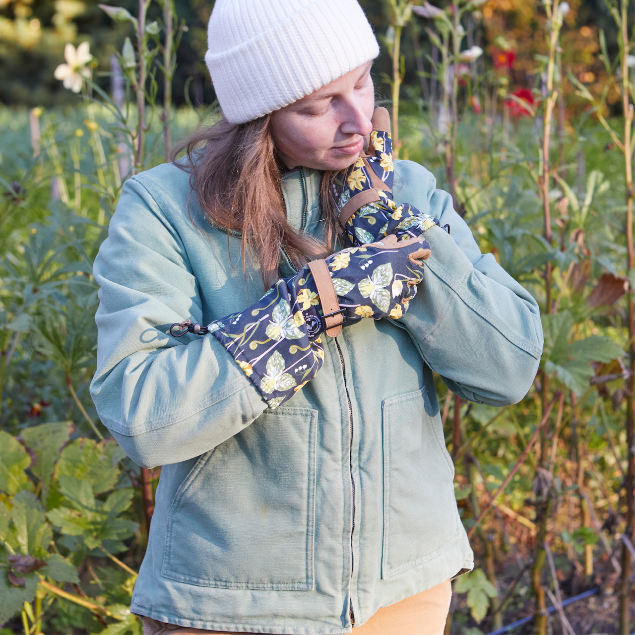 Arm Saver Gloves Dark Dahlia