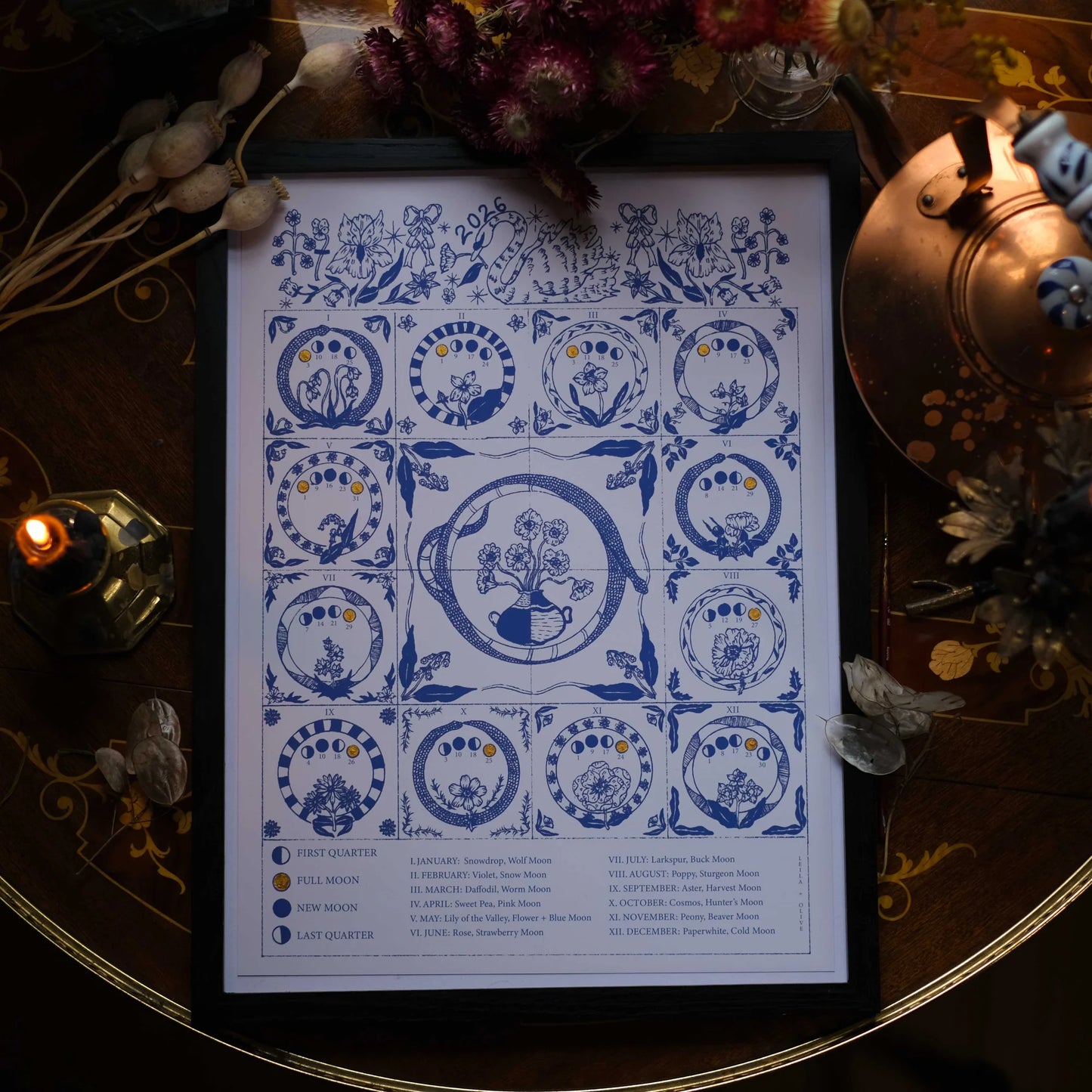 The Moon Calendar 2026 Limited Edition