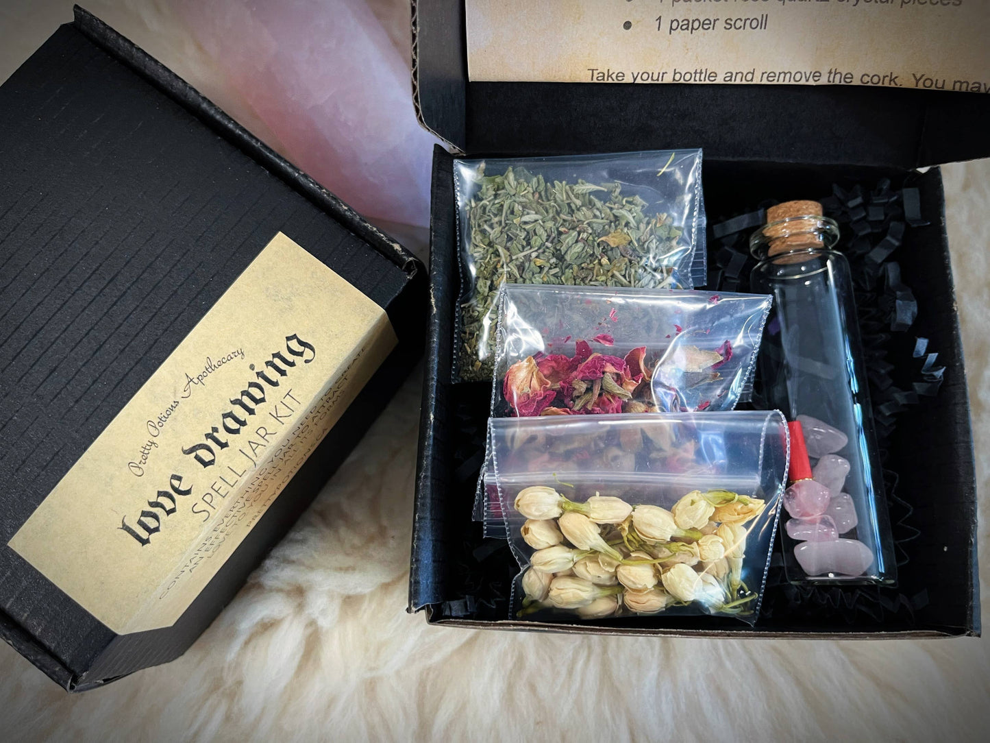 Love Drawing Spell Jar Kit