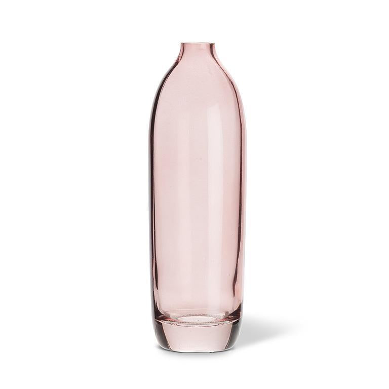 Pink Glass Bud Vases