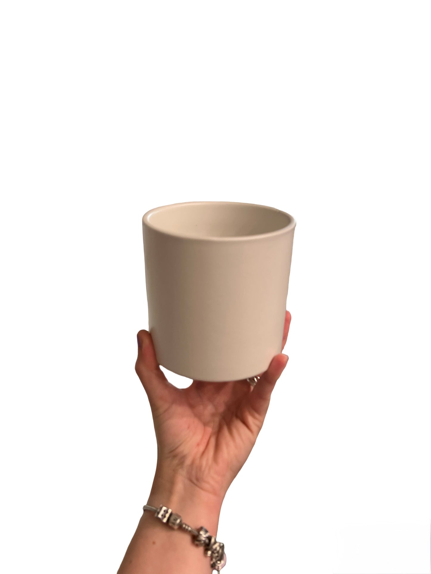 Cercle Pot Matte Black