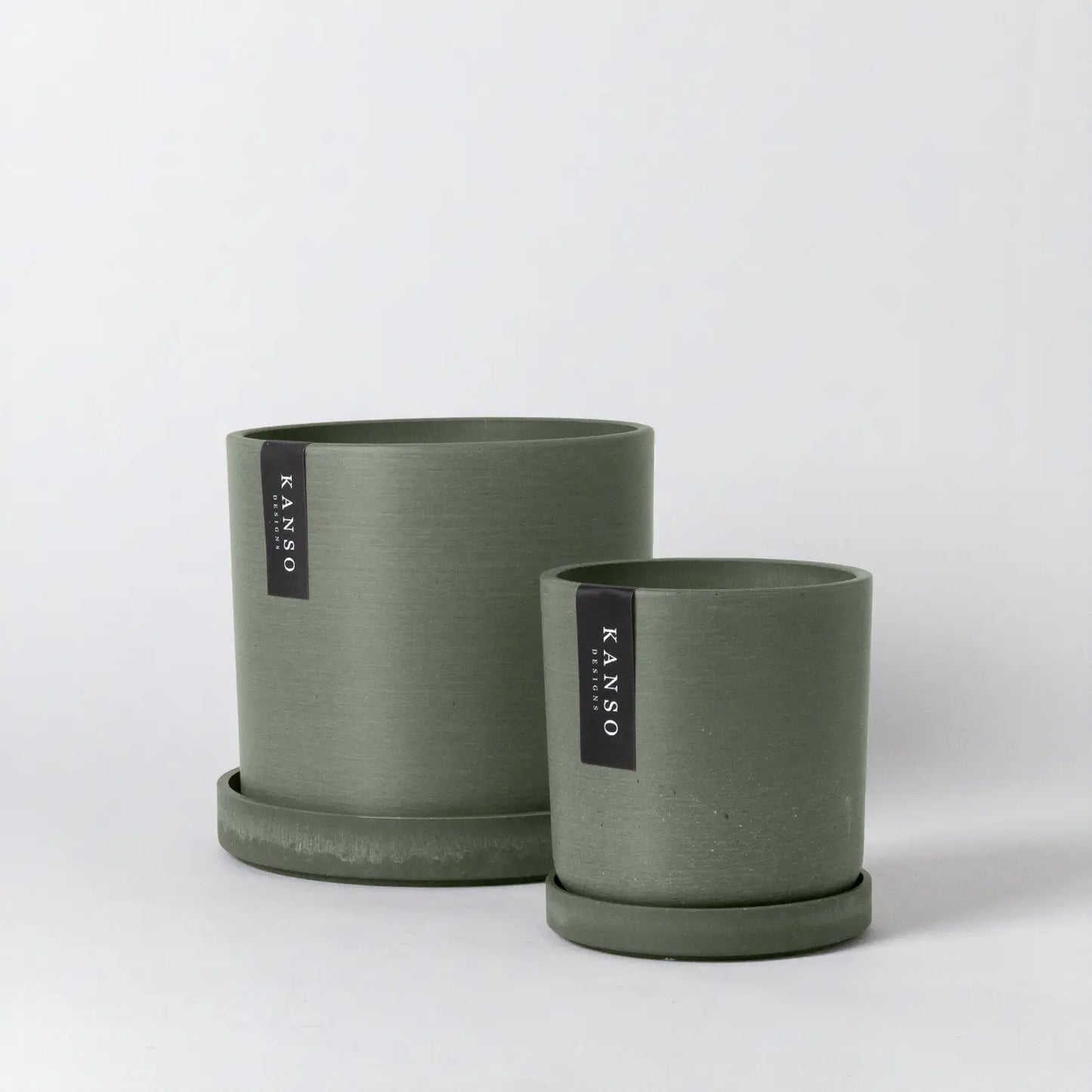 Kanso | Cyclinder Pot & Saucer