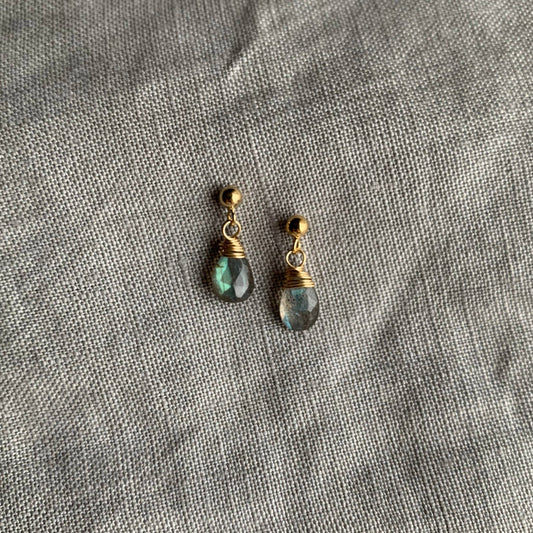 Labradorite | Linnaea Earrings