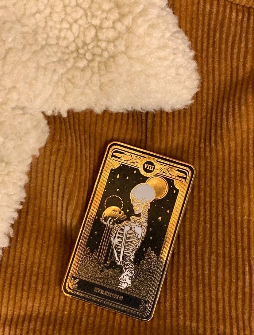 Hard-Enamel Pin - "Strength"