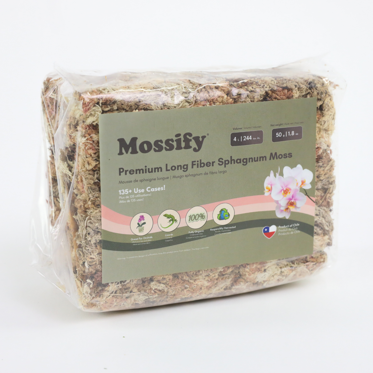 Long Fibre Sphagnum Moss Mossify