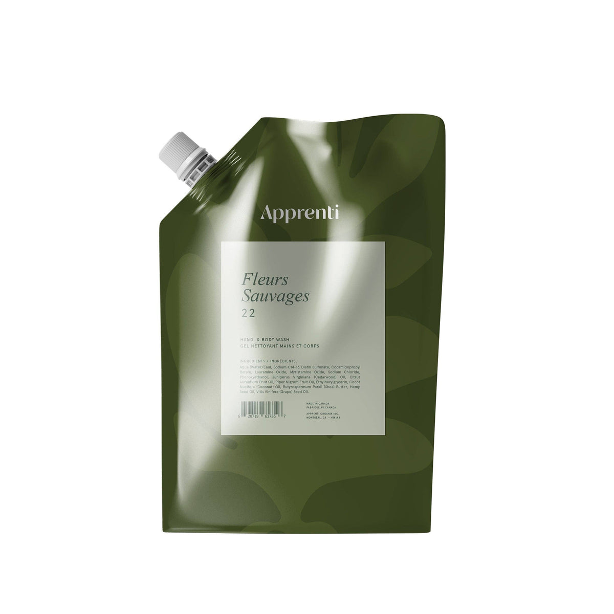 Fleurs Sauvages 22 Hand & Body Wash