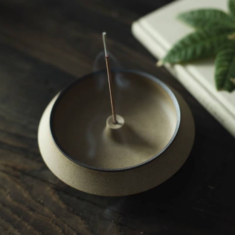 Ceramic Bowl Incense Holder