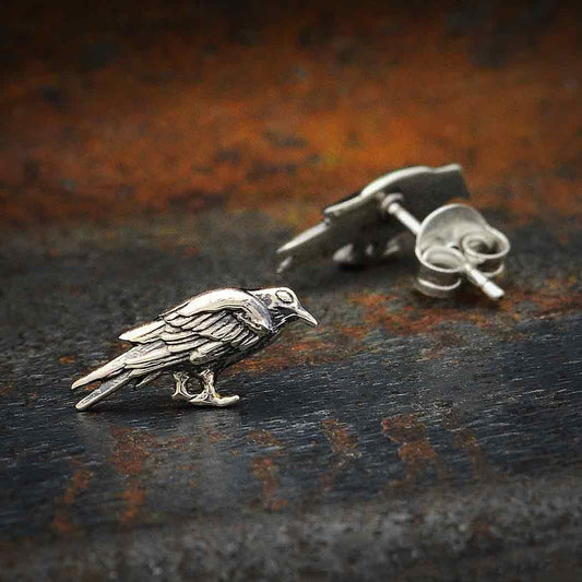 Raven Stud Earrings