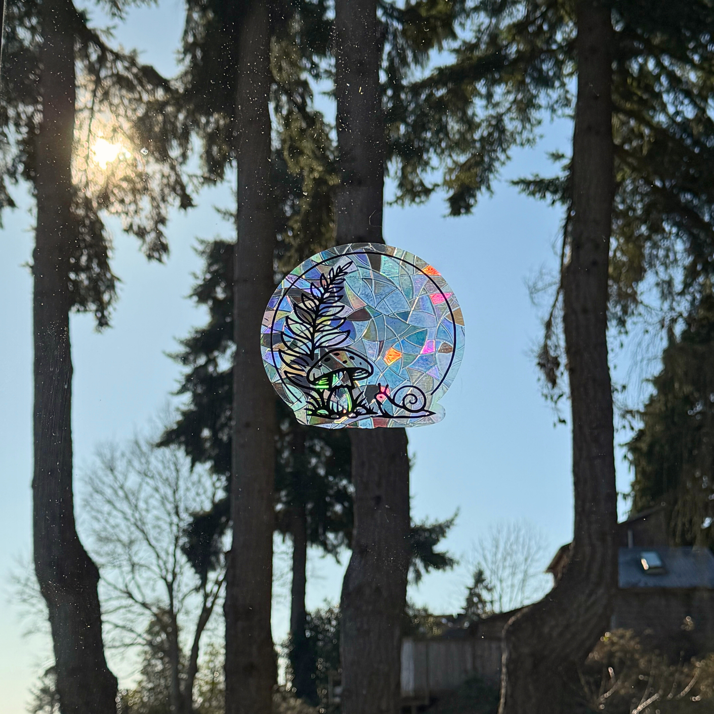 Suncatcher Stickers Forest