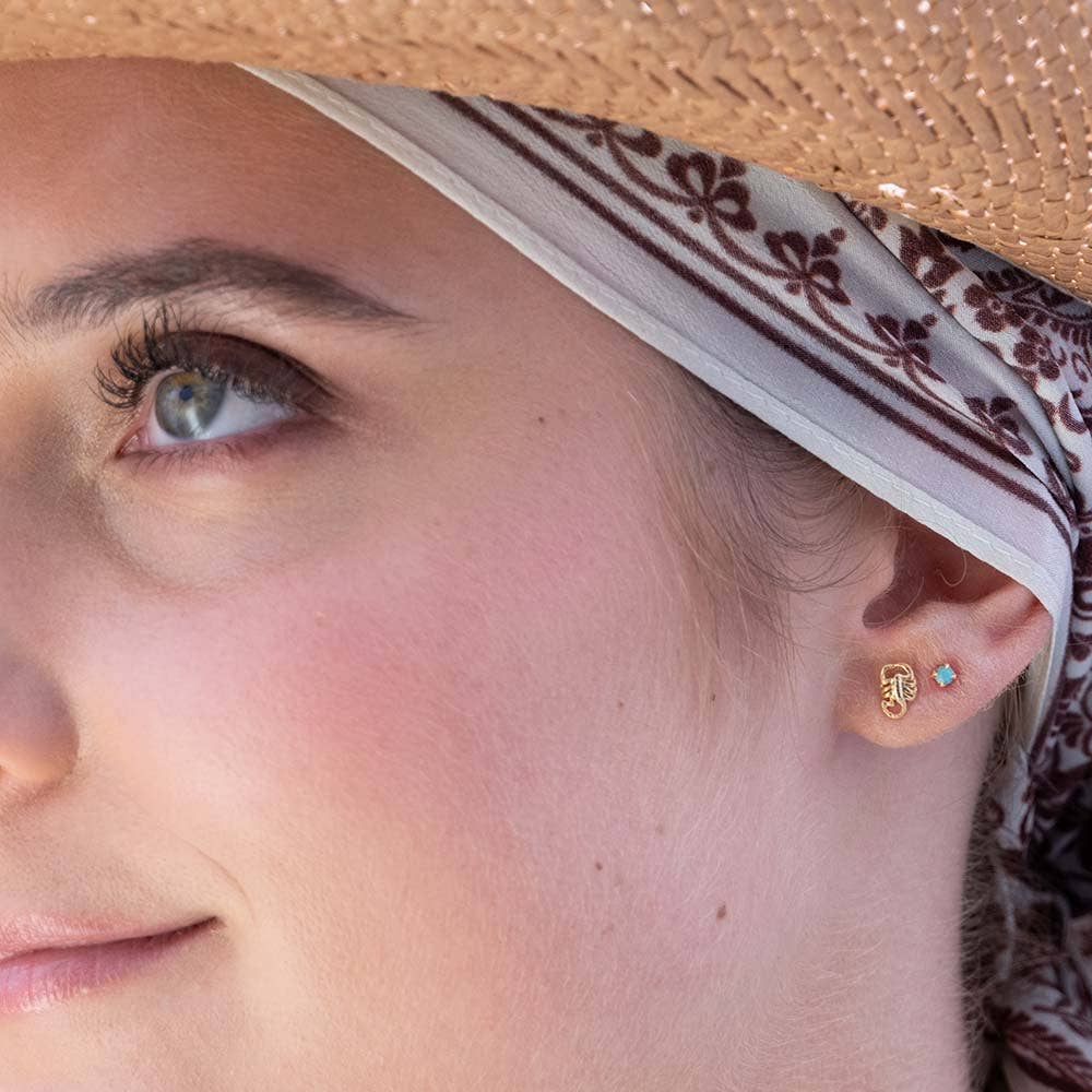 Scorpion Stud Earrings