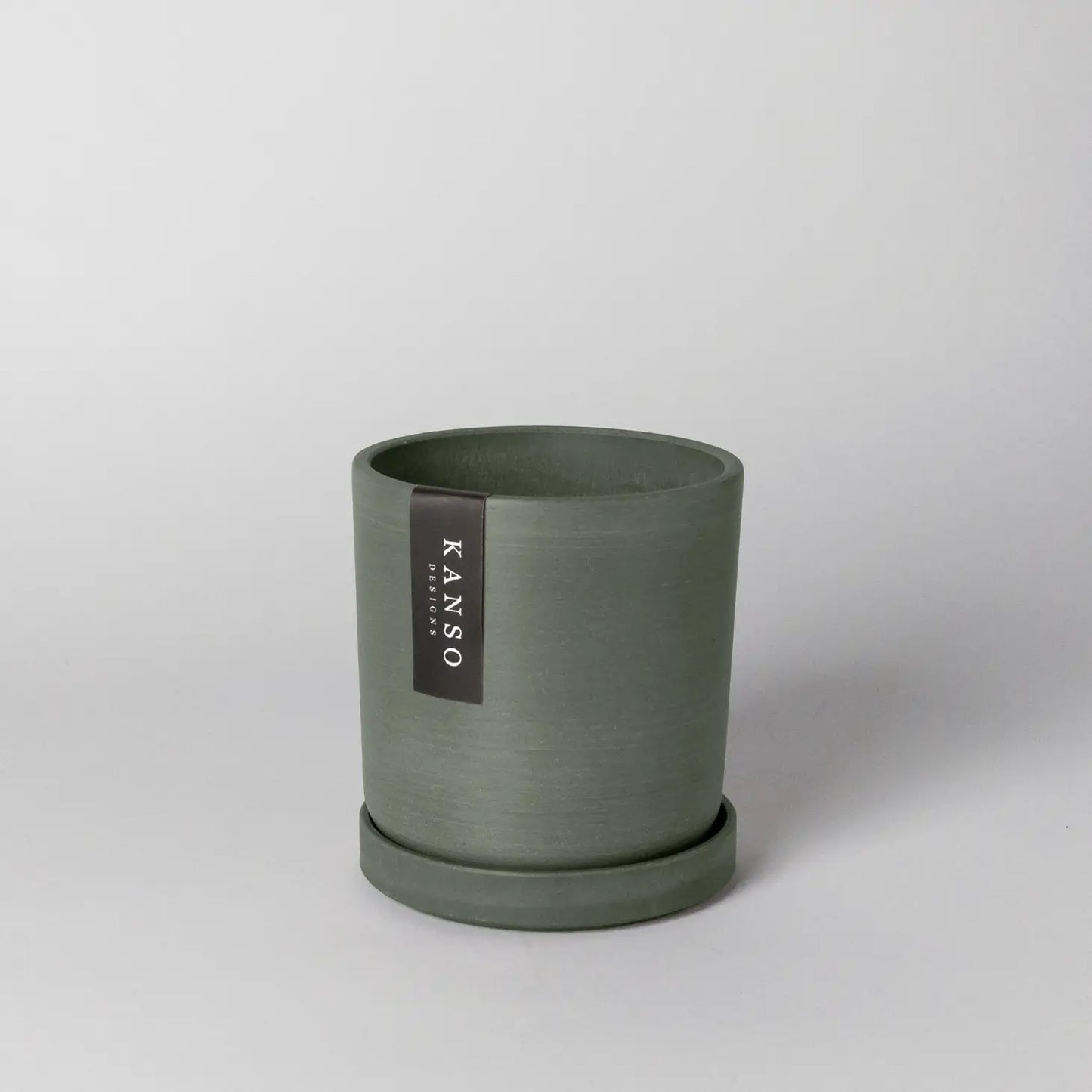 Kanso | Cyclinder Pot & Saucer