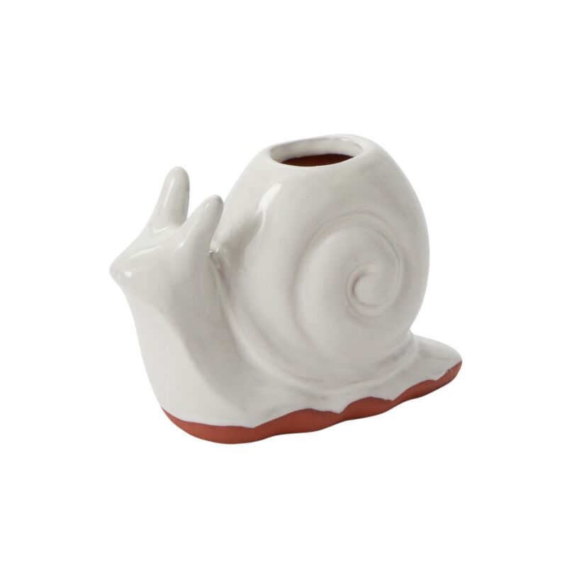 Ceramic Watering Snail