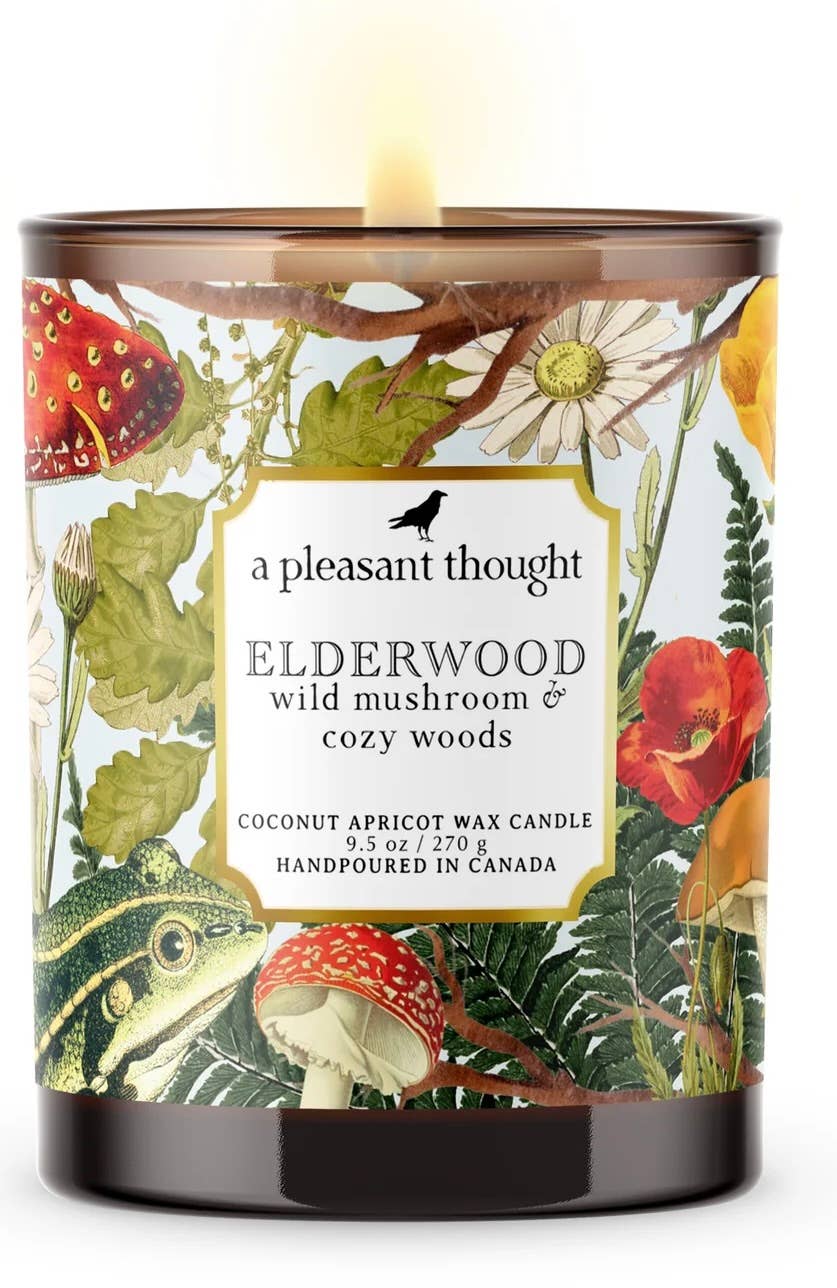 ELDERWOOD | WILD MUSHROOM & COZY WOODS | CANDLE