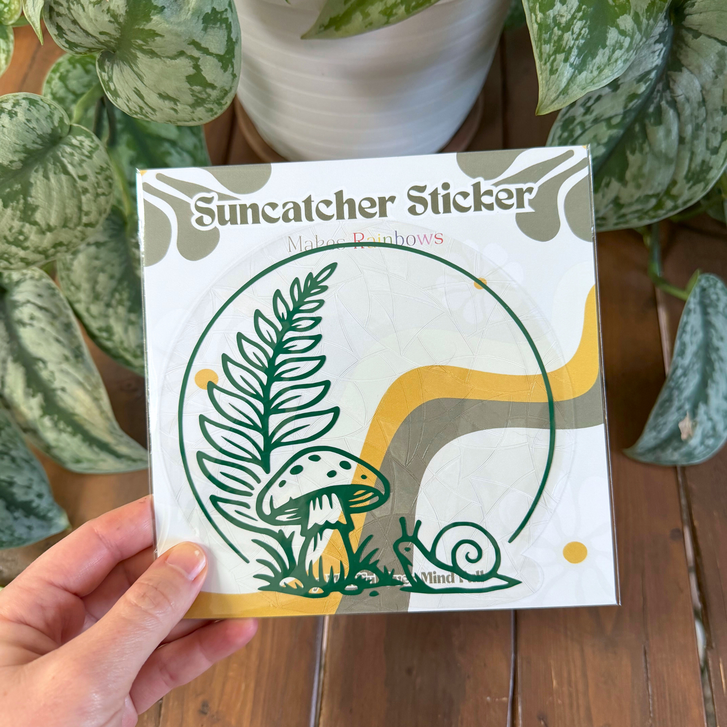 Suncatcher Stickers Forest