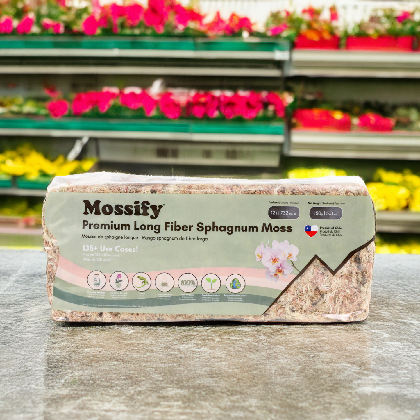 Long Fibre Sphagnum Moss Mossify
