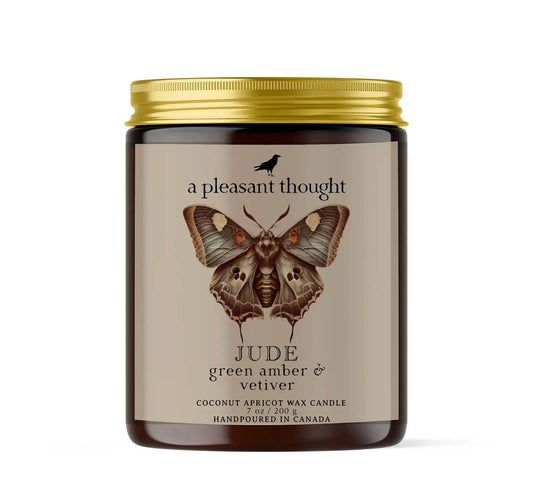 JUDE | Green Amber & Violet