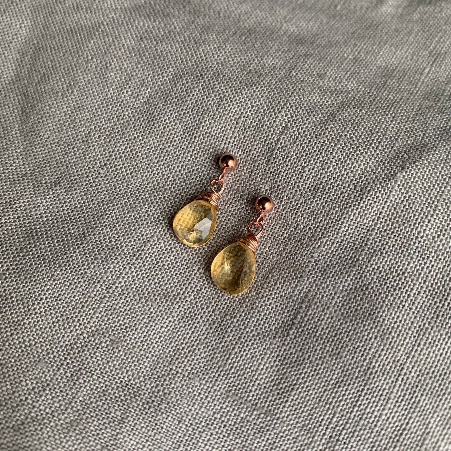 Citrine | Linnaea Earrings
