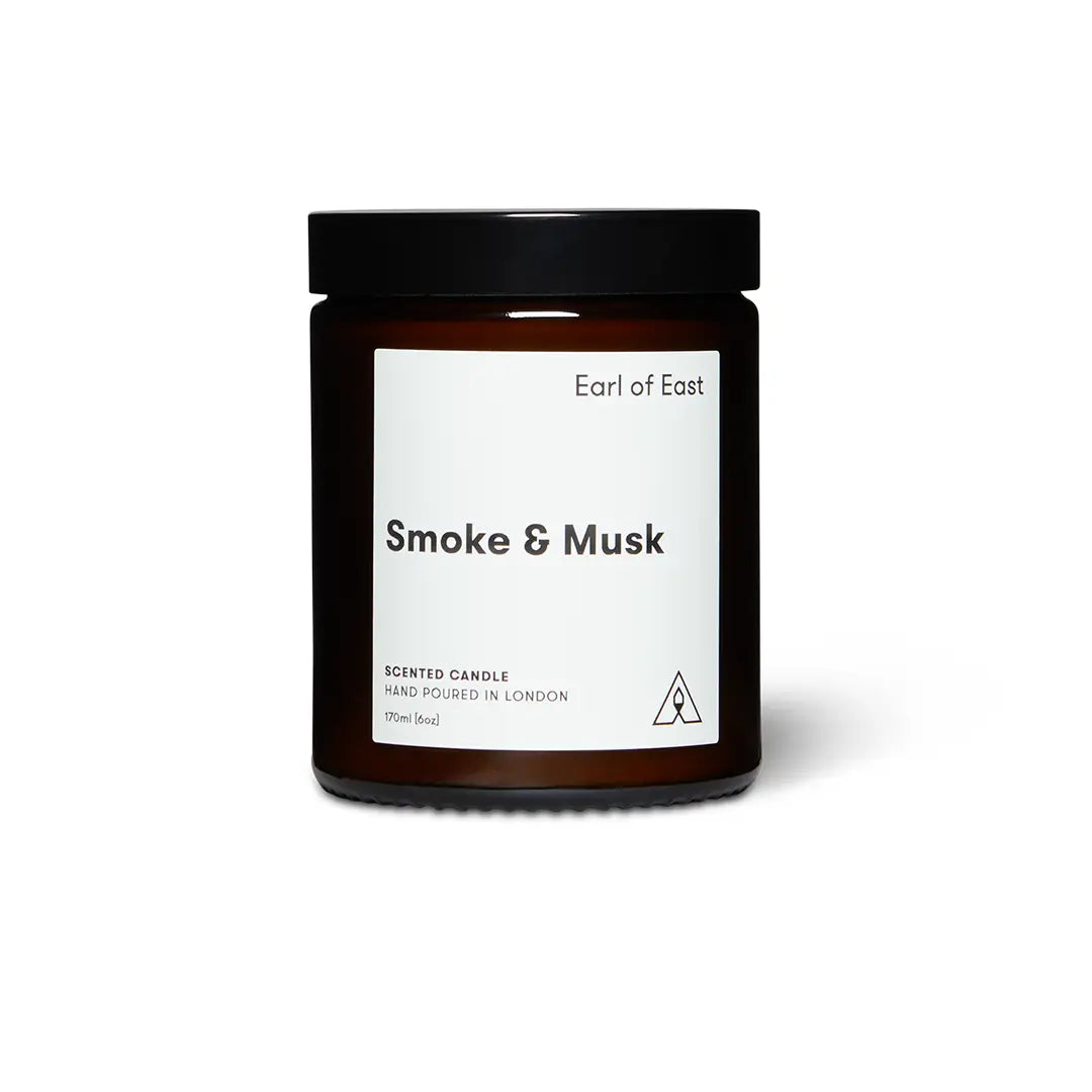 Earl of East 170ml Candle | Smoke and Musk