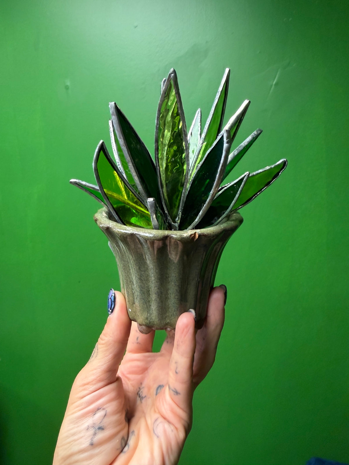 Stained Glass Succulent