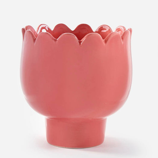 Pink Flower Plant Pot