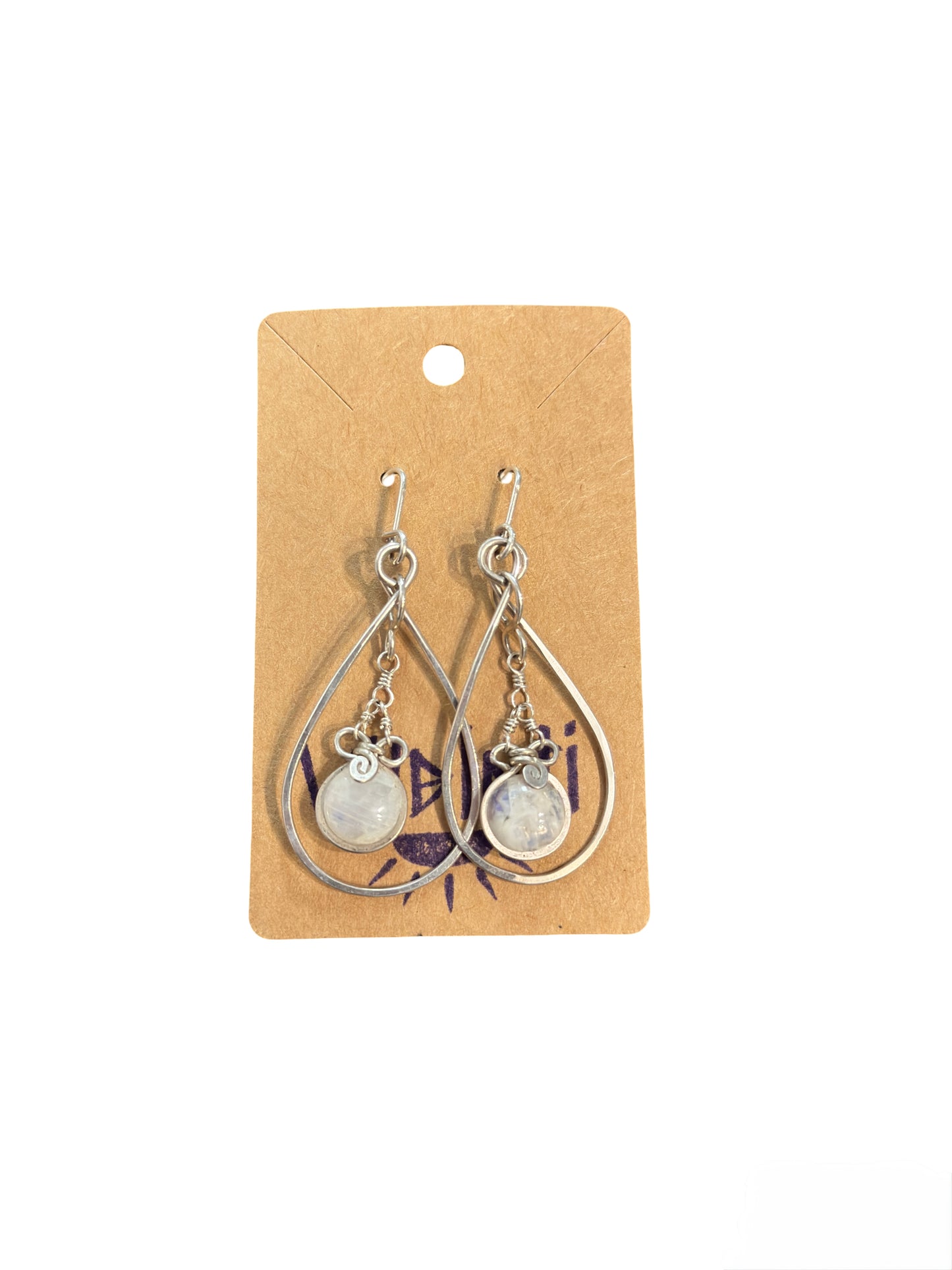 Moonstone Dangle Earrings