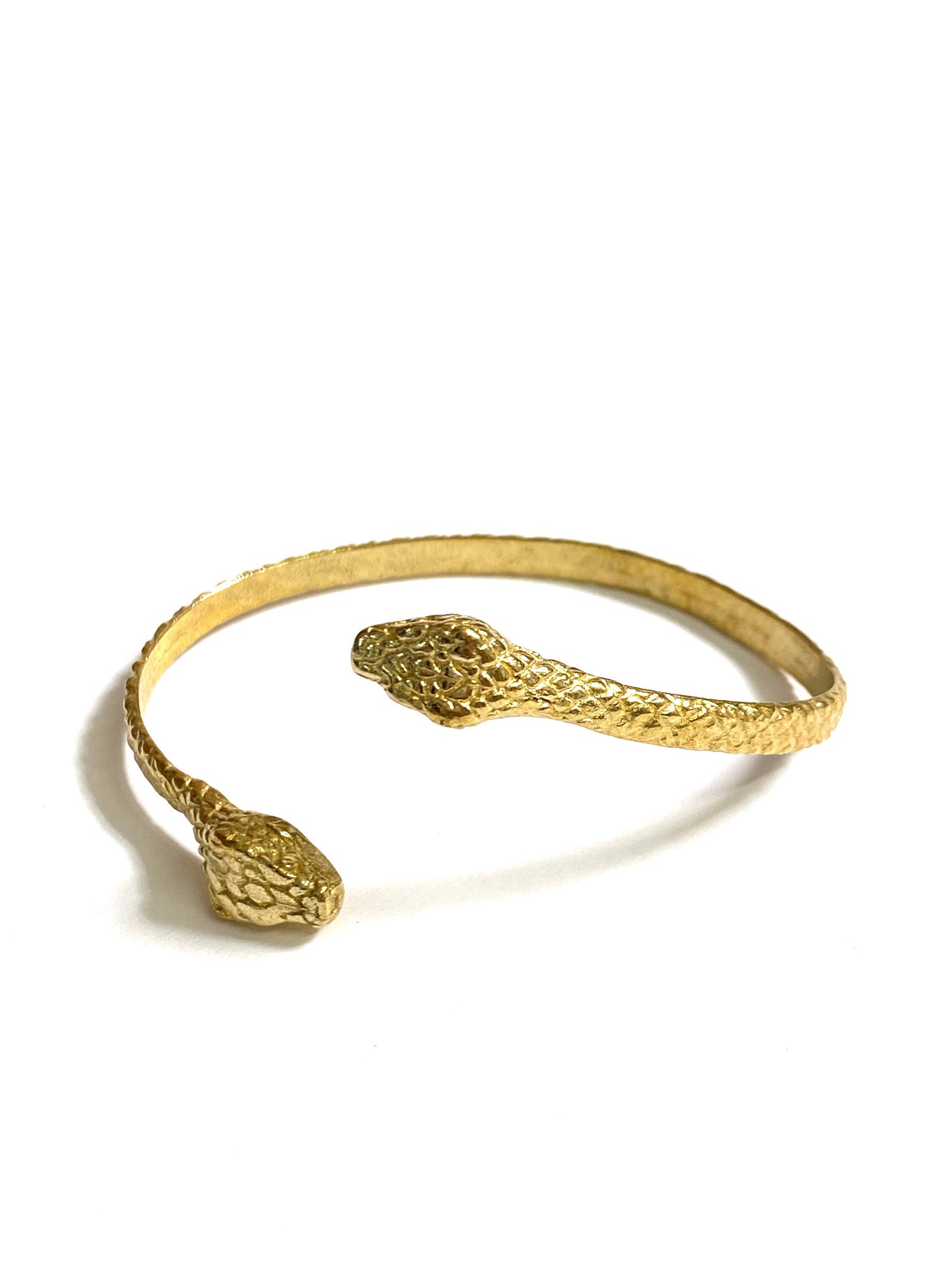 Boho Gal | Leda Snake Brass Cuff