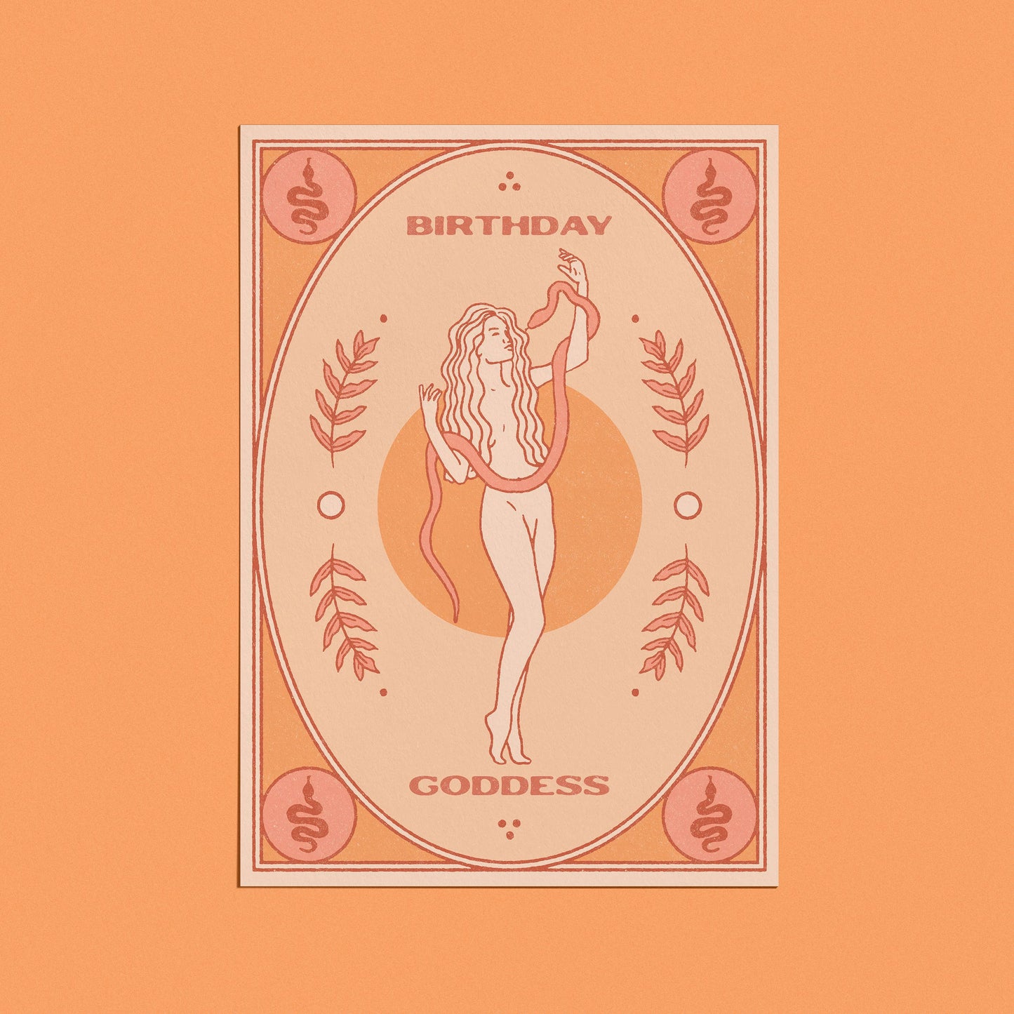 Birthday Goddess Card