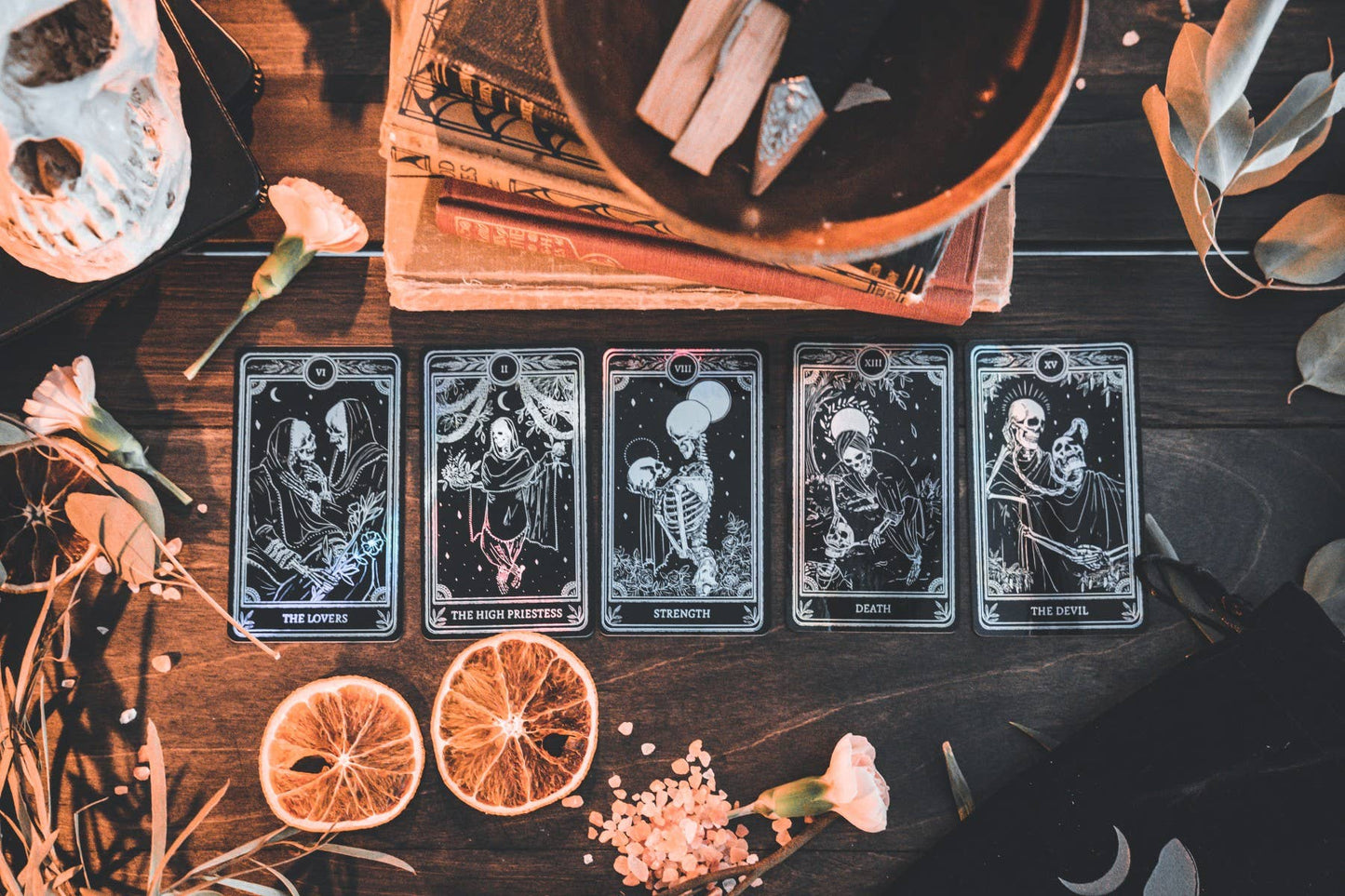 Holographic Tarot Stickers | Marigold 13th Press