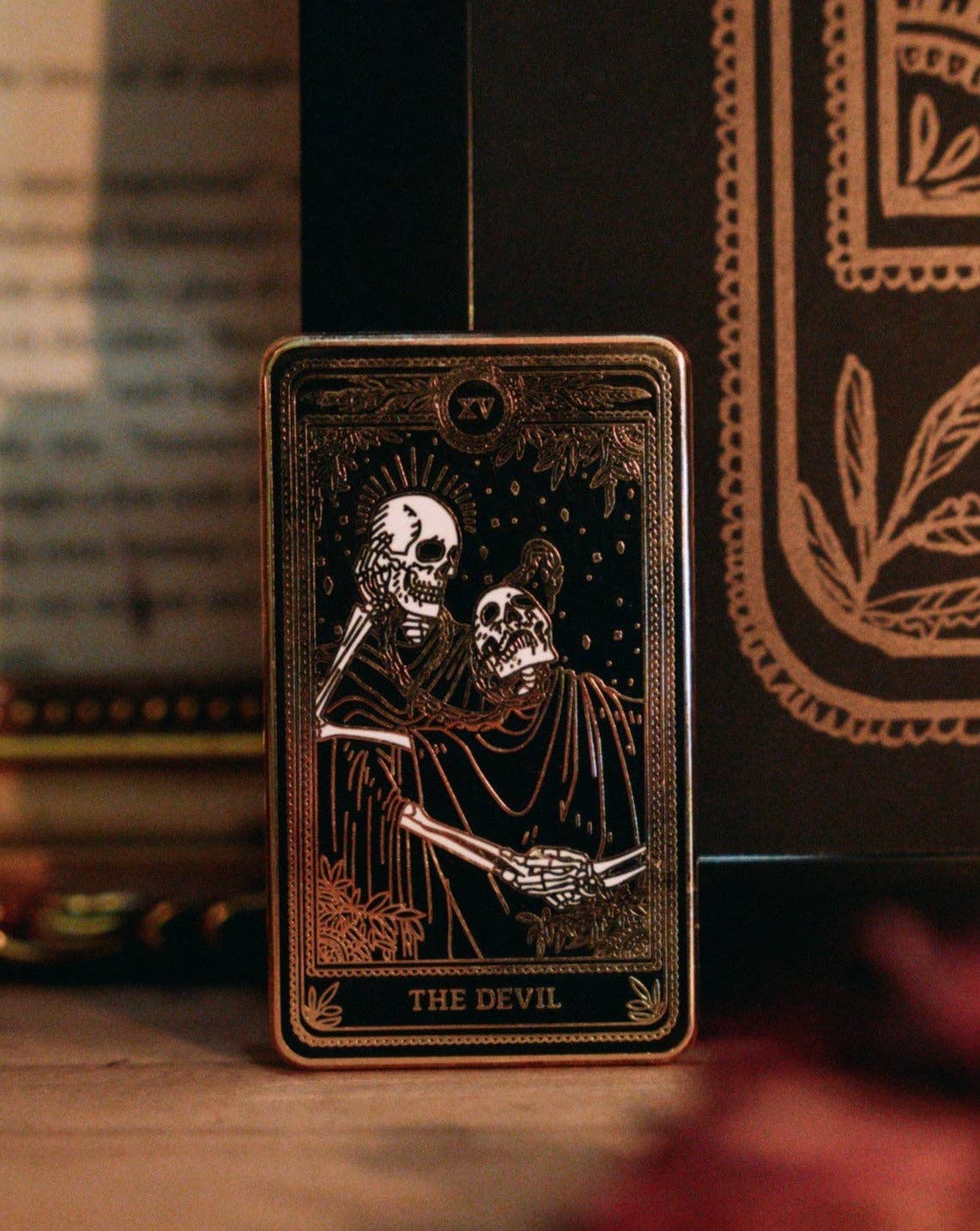 Hard-Enamel Pin - "The Devil"