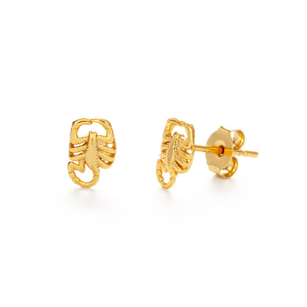 Scorpion Stud Earrings