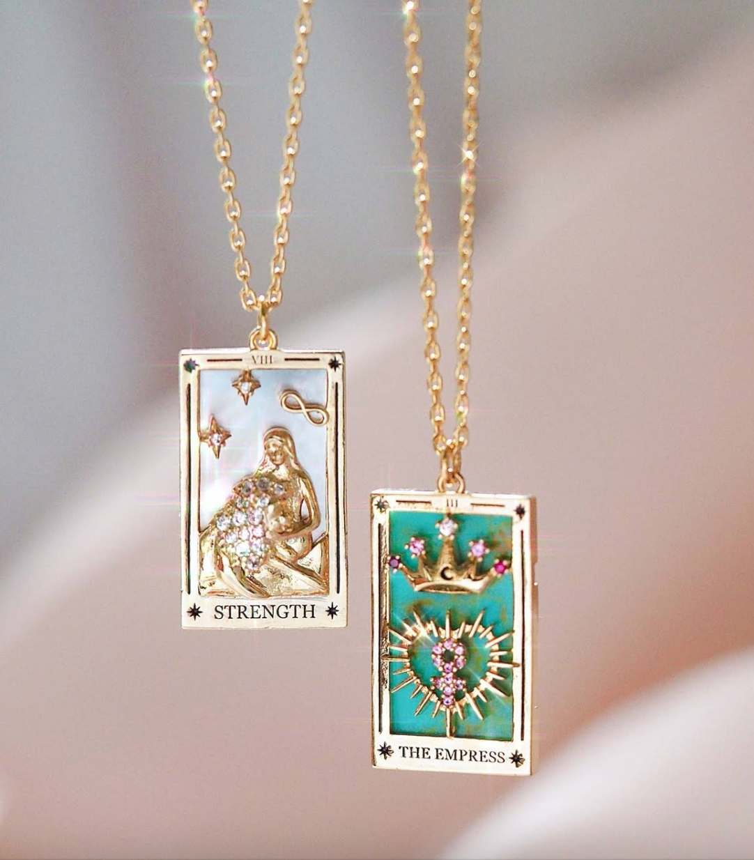 Tarot Card Necklace | The Empress