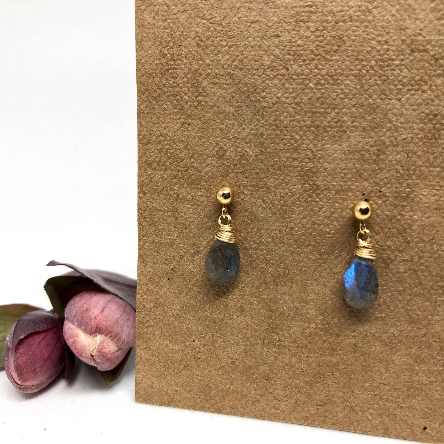 Labradorite | Linnaea Earrings