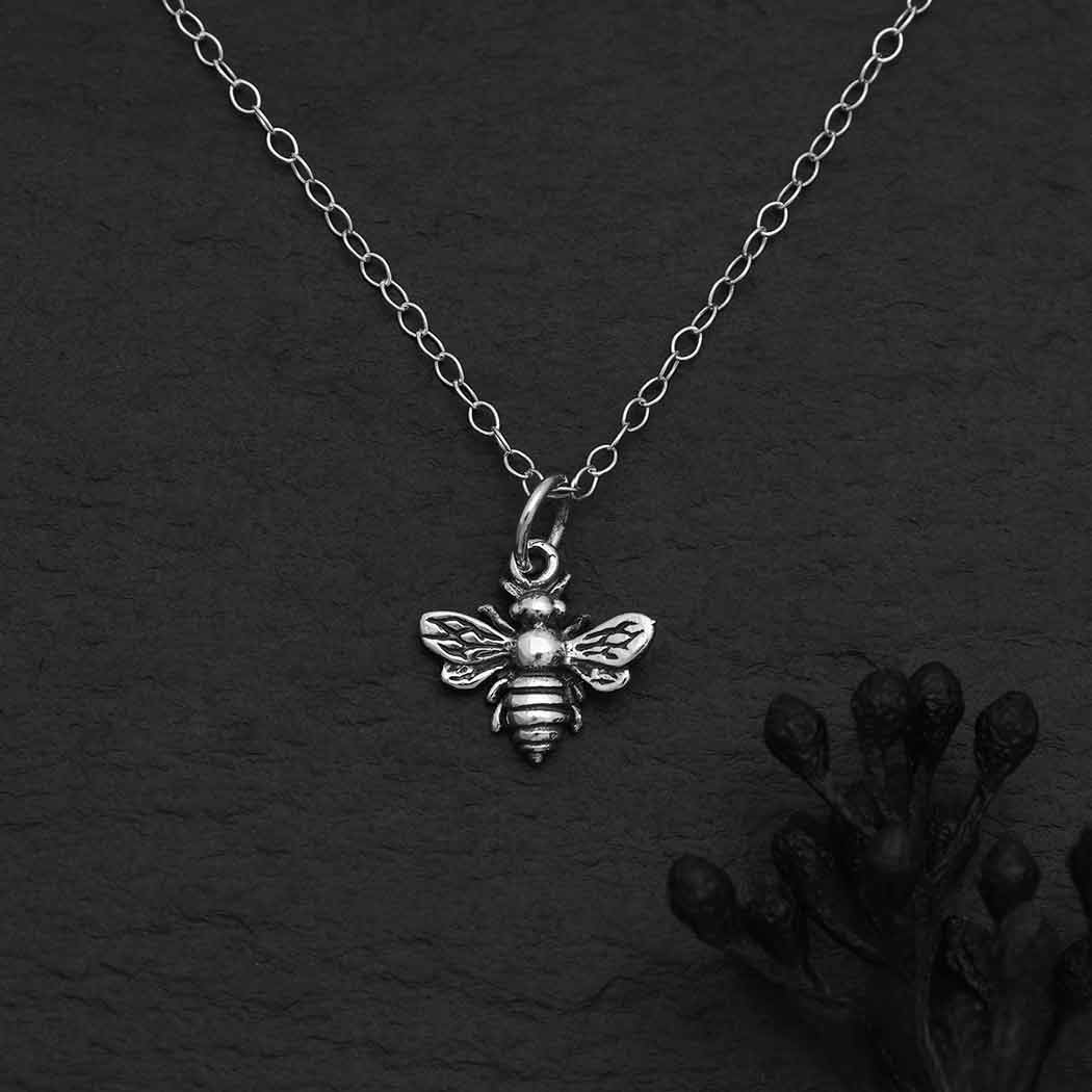 Nina Designs | Tiny Bee Necklace