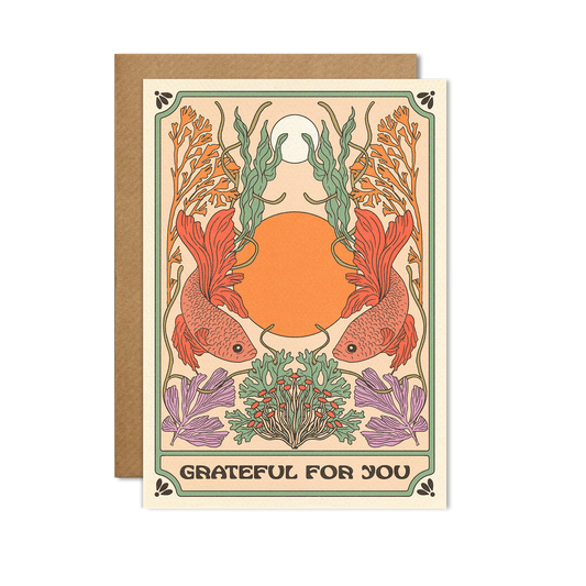 Grateful For You Card