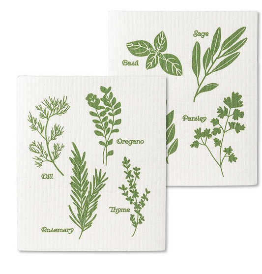 Swedish Dishcloth | Herbs