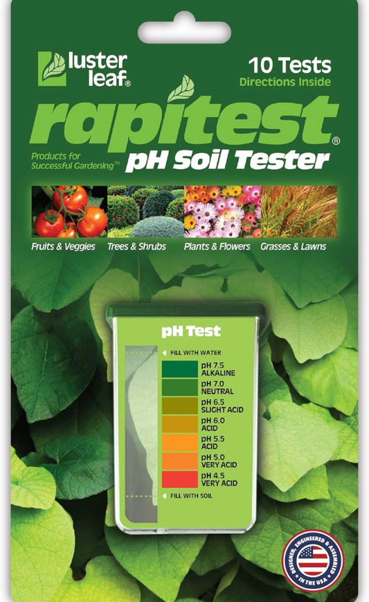 Rapitest ph soil tester kit 10 tests