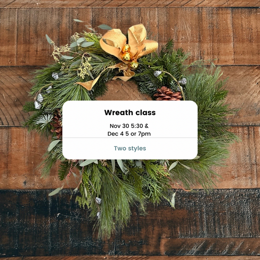 Workshops | Holiday Wreath Making